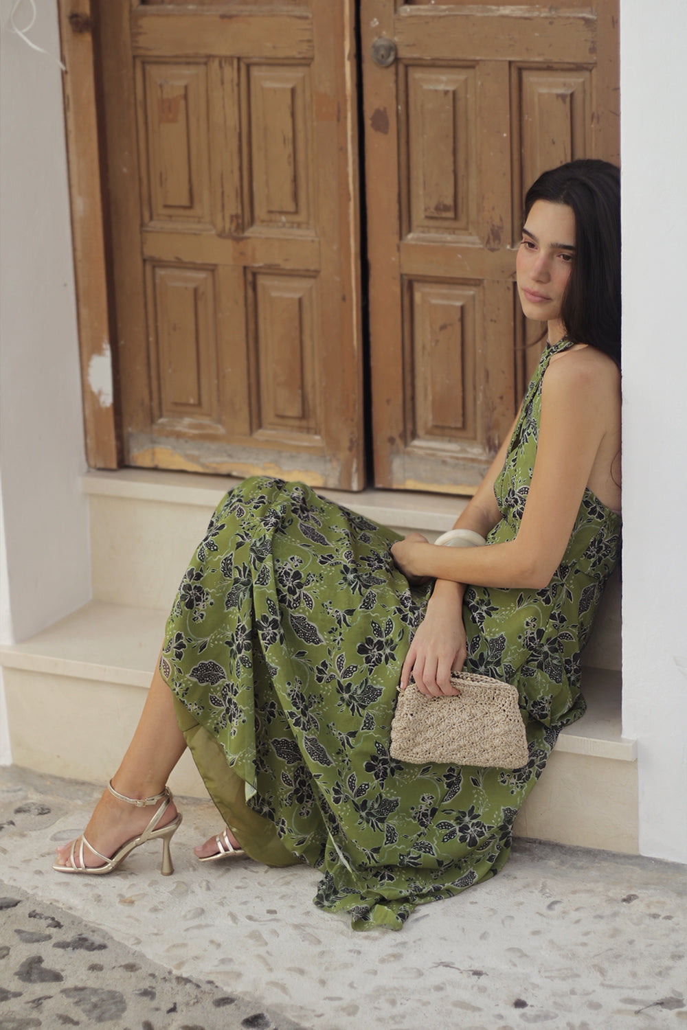 Vestido estampado floral Allegra