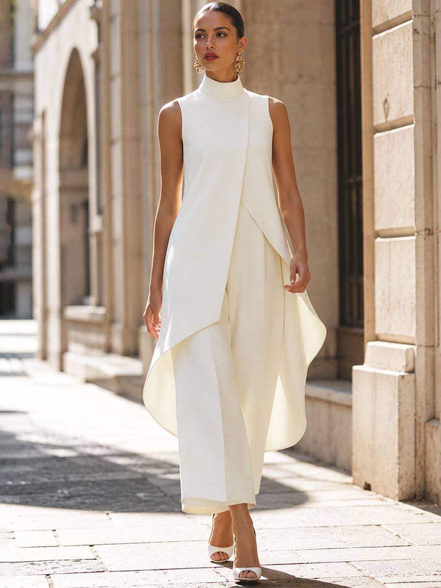 Catalina - Jumpsuit Largo de Caída Elegante