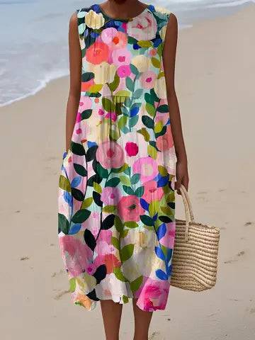 Ava | Vestido Midi Floral