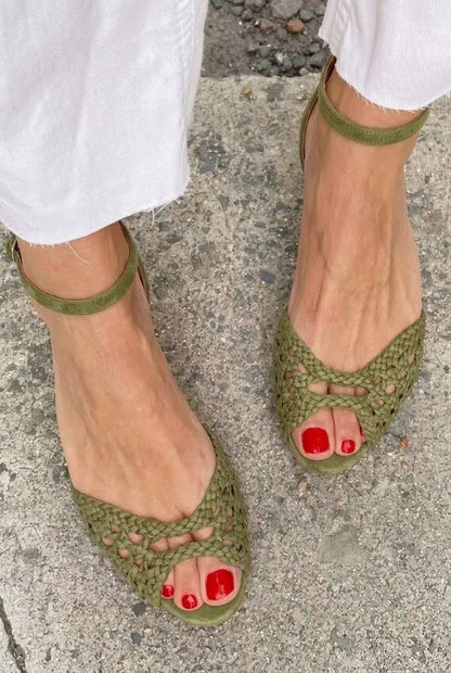 Isadora | Sandalias Trenzadas Refinadas