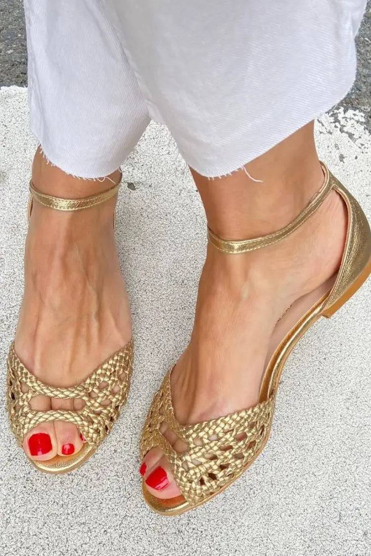 Isadora | Sandalias Trenzadas Refinadas