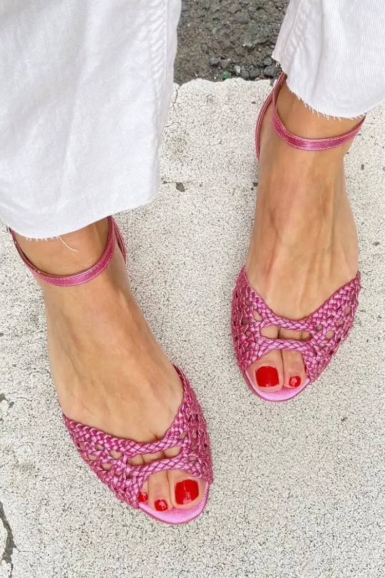 Isadora | Sandalias Trenzadas Refinadas
