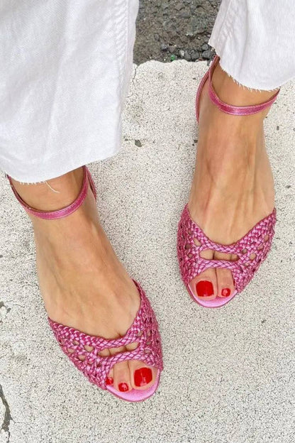 Isadora | Sandalias Trenzadas Refinadas
