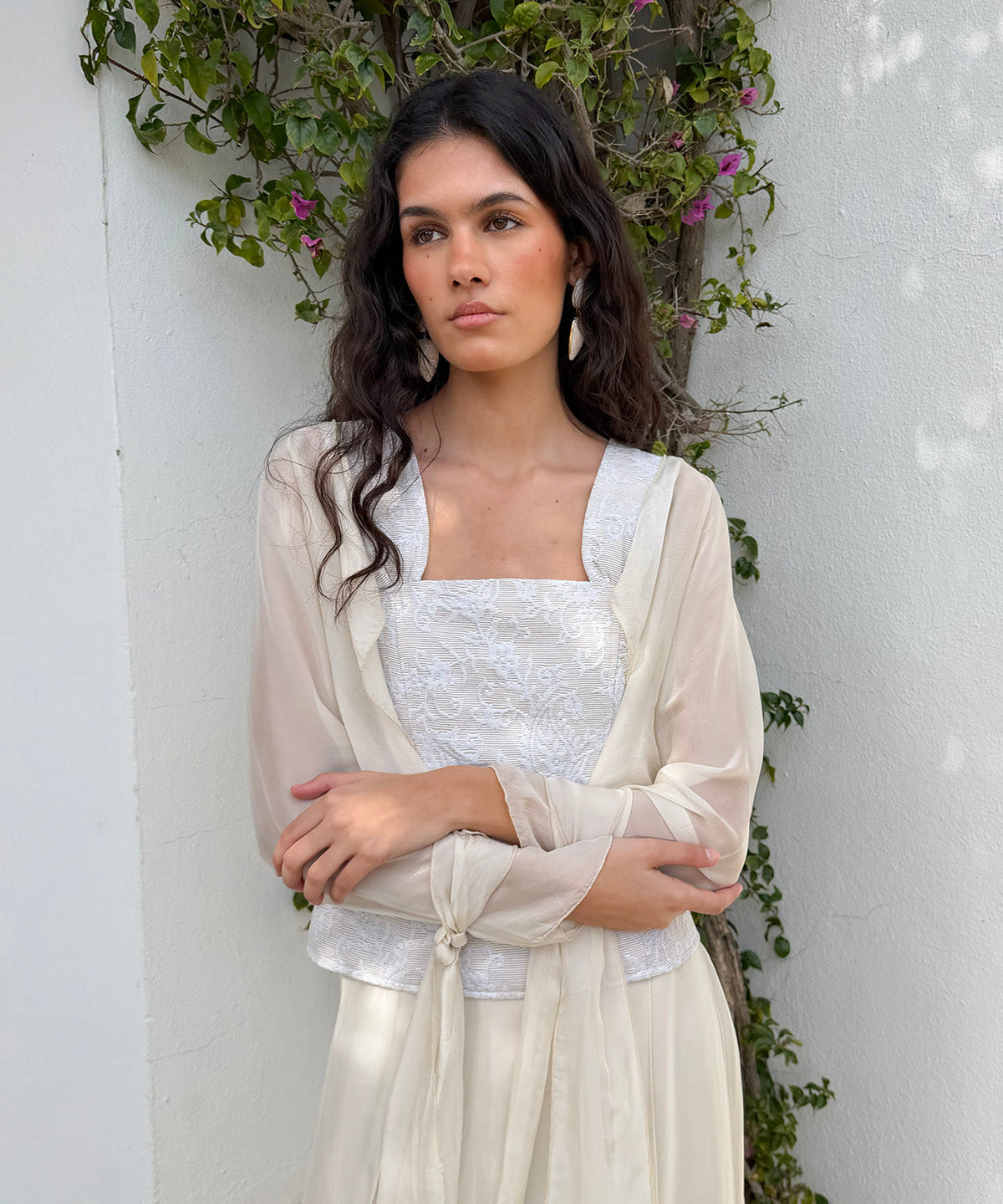 Blusa capa seda