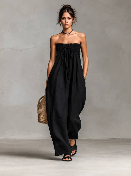 Nina | Jumpsuit Elegante sin Tirantes