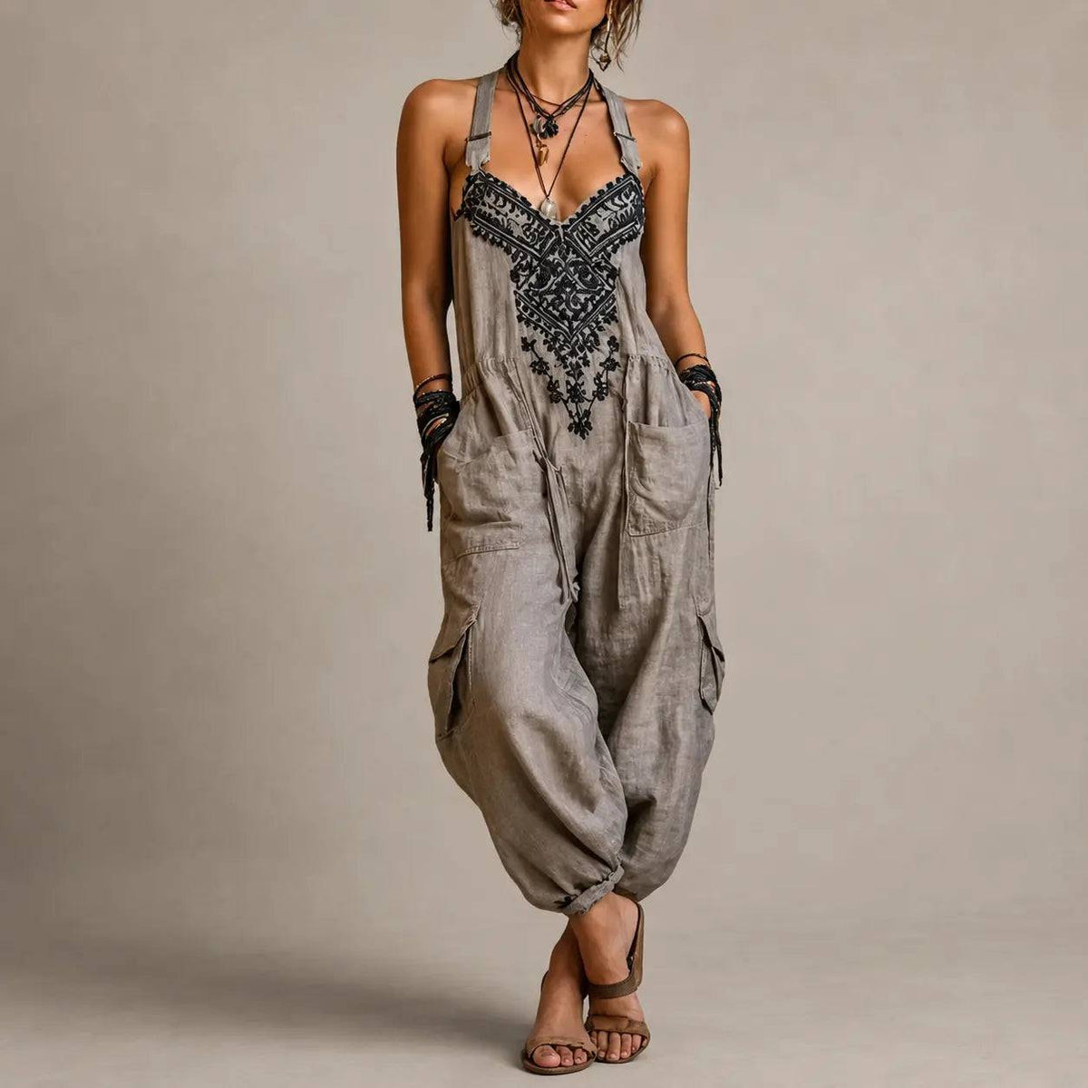 Wren | Jumpsuit Boho Estilo Harem