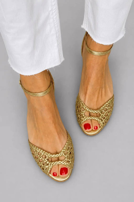 Isadora | Sandalias Trenzadas Refinadas