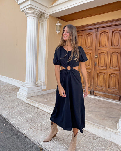 Vestido aro cintura