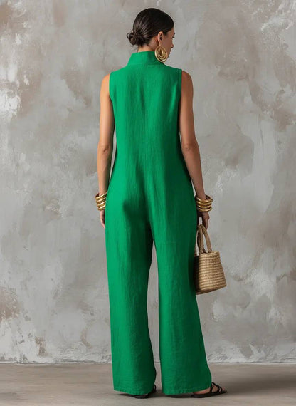 Jerline | Jumpsuit Maxi de Pierna Ancha