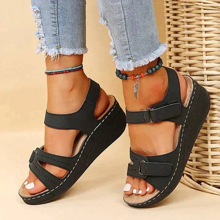 Sandalias de Cuña Ortopédicas Cómodas