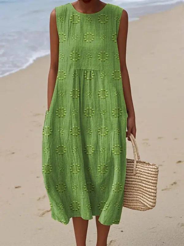 Audrey | Vestido Midi Estampado