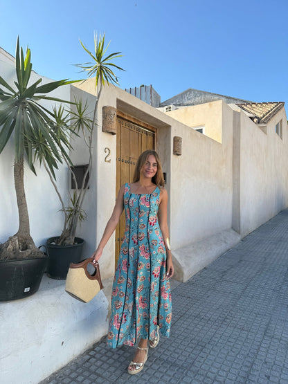 Vestido midi estampado Bettina