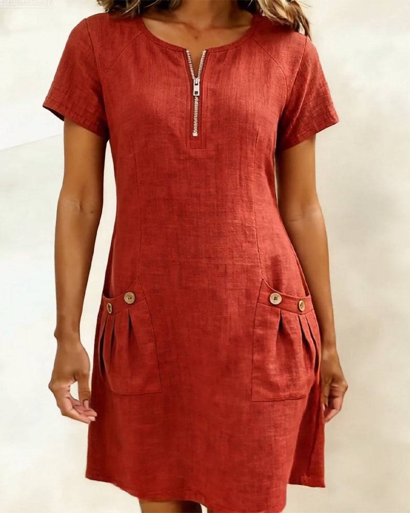 Vestido Lina | La Elegancia Natural del Día a Día