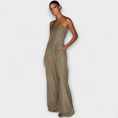 Kiora | Jumpsuit Elegante sin Tirantes
