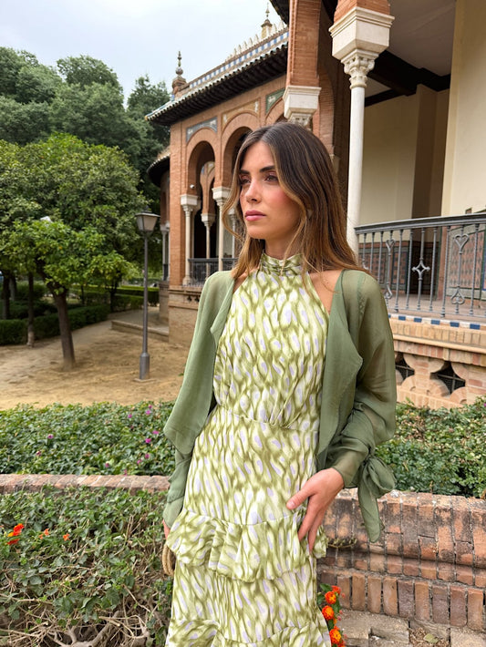 Blusa capa seda rosmarino