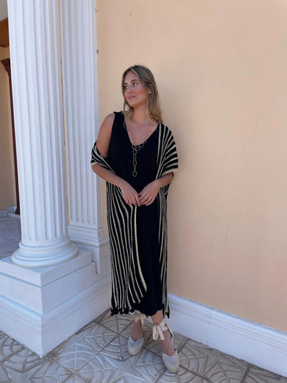 Vestido fluido punto