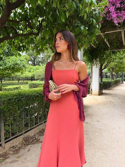 Blusa capa borgoña