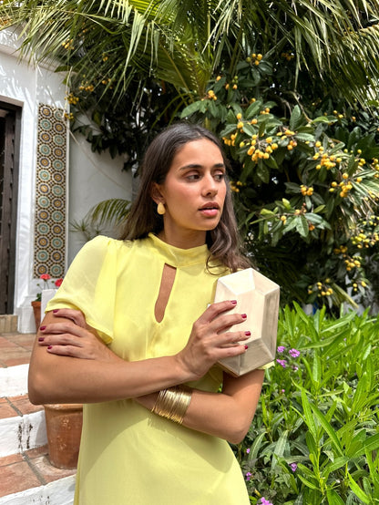 Vestido manga corta Liss