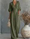 Chiara | Jumpsuit Largo Fluido Estampado