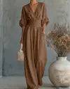 Chiara | Jumpsuit Largo Fluido Estampado