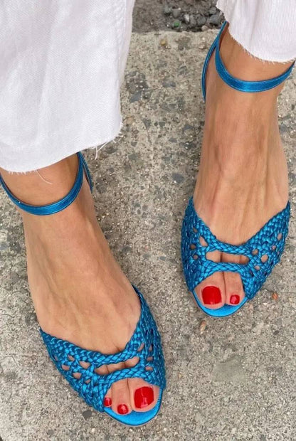 Isadora | Sandalias Trenzadas Refinadas