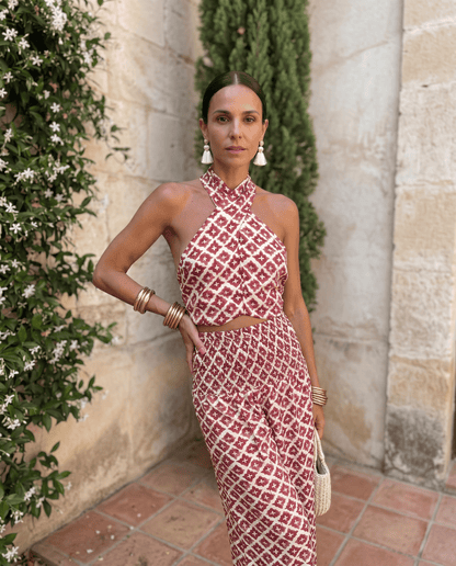 Justa™ | Conjunto de Dos Piezas con Cuello Halter