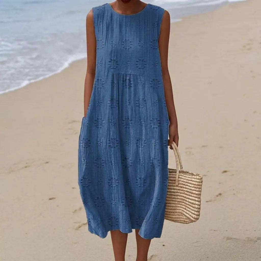 Audrey | Vestido Midi Estampado