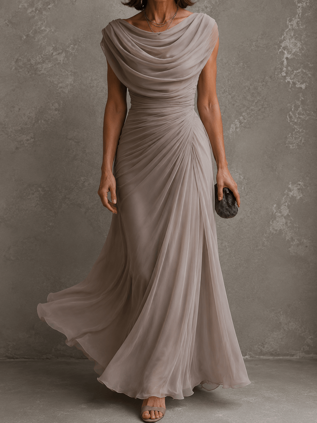 Vestido Maëlle Largo Elegante