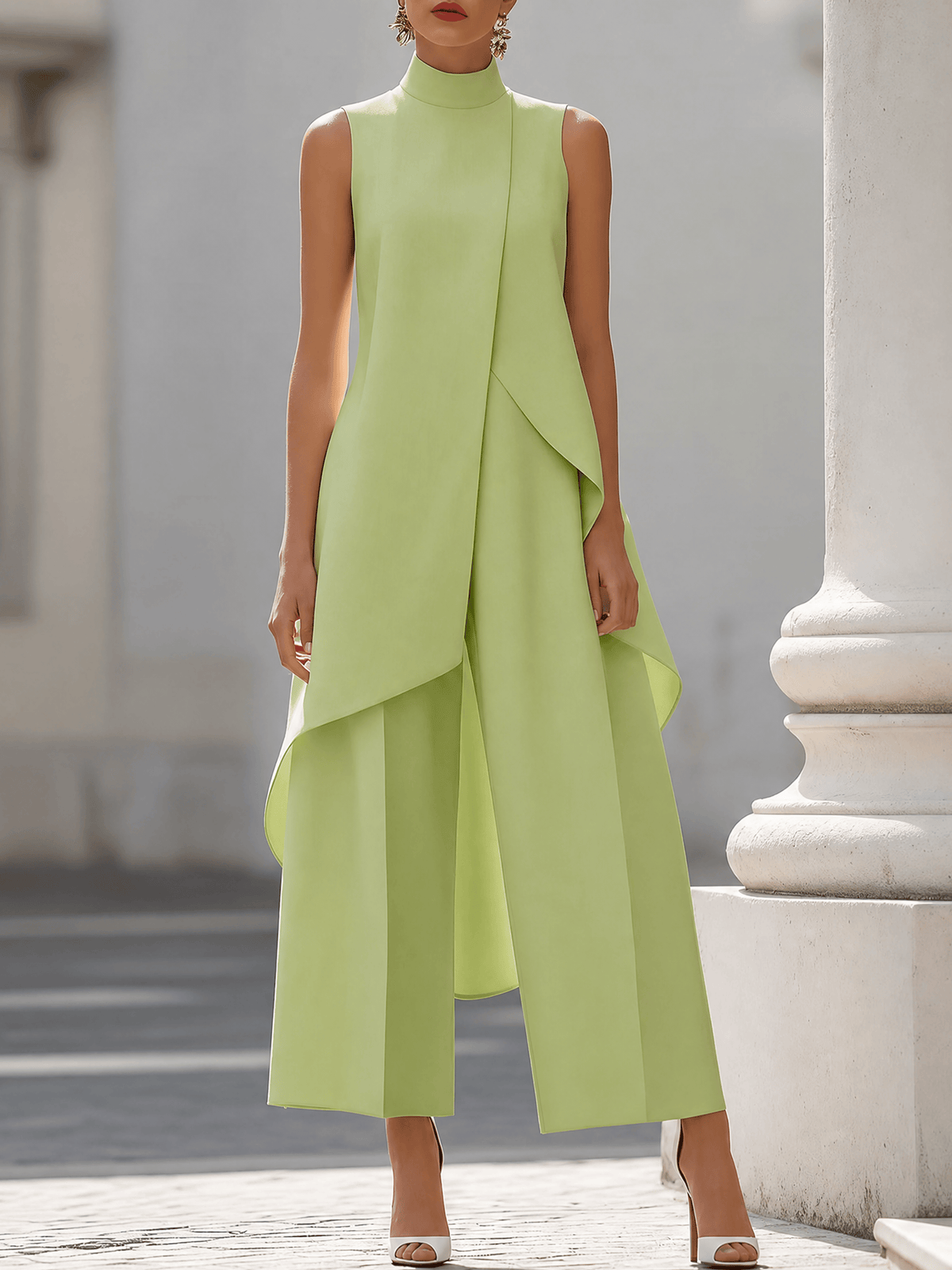Catalina - Jumpsuit Largo de Caída Elegante