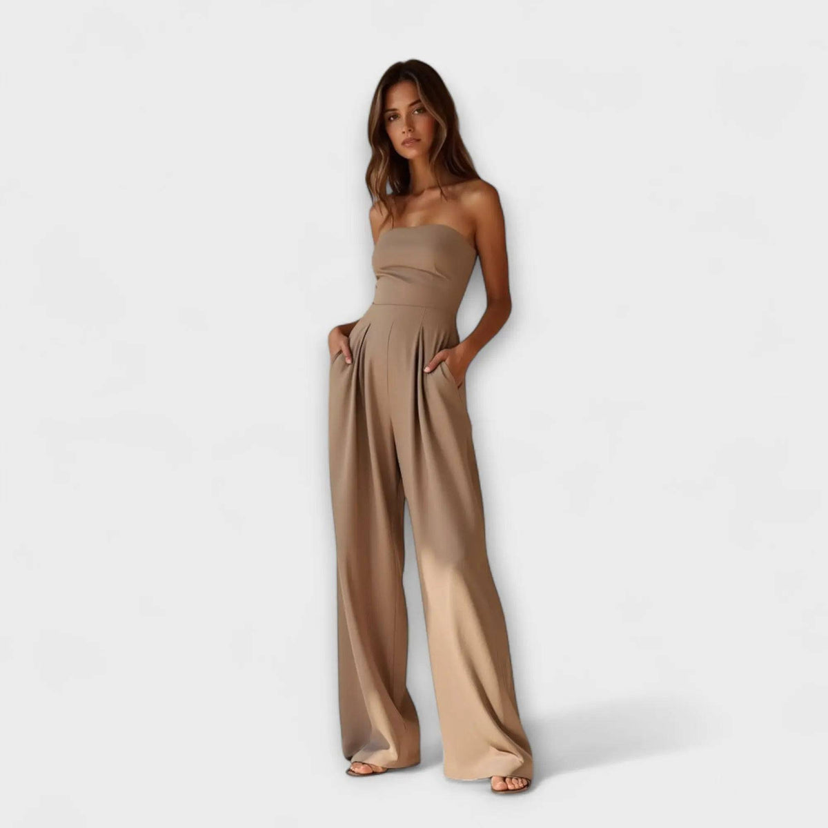 Kiora | Jumpsuit Elegante sin Tirantes