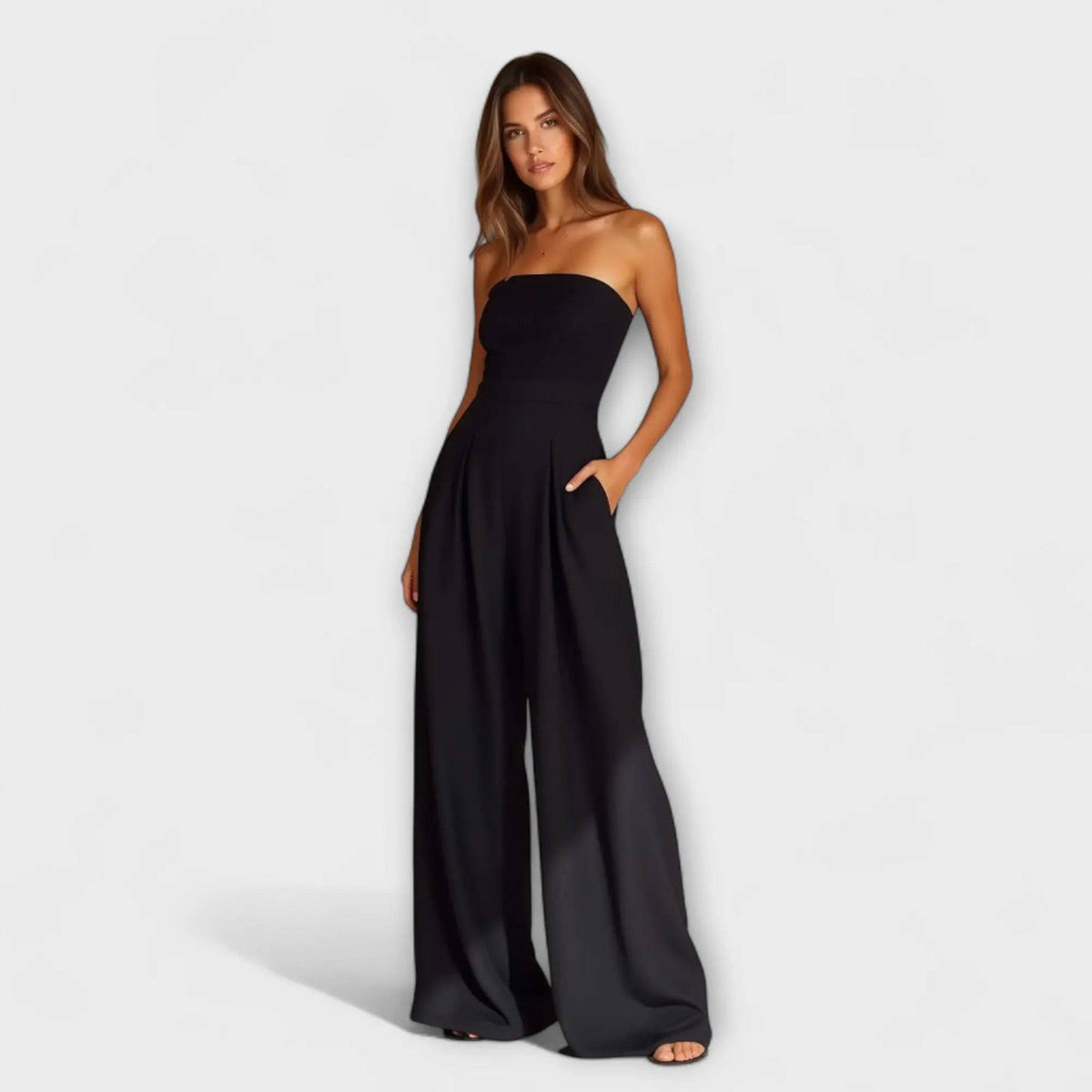 Kiora | Jumpsuit Elegante sin Tirantes