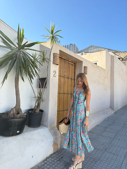 Vestido midi estampado Bettina