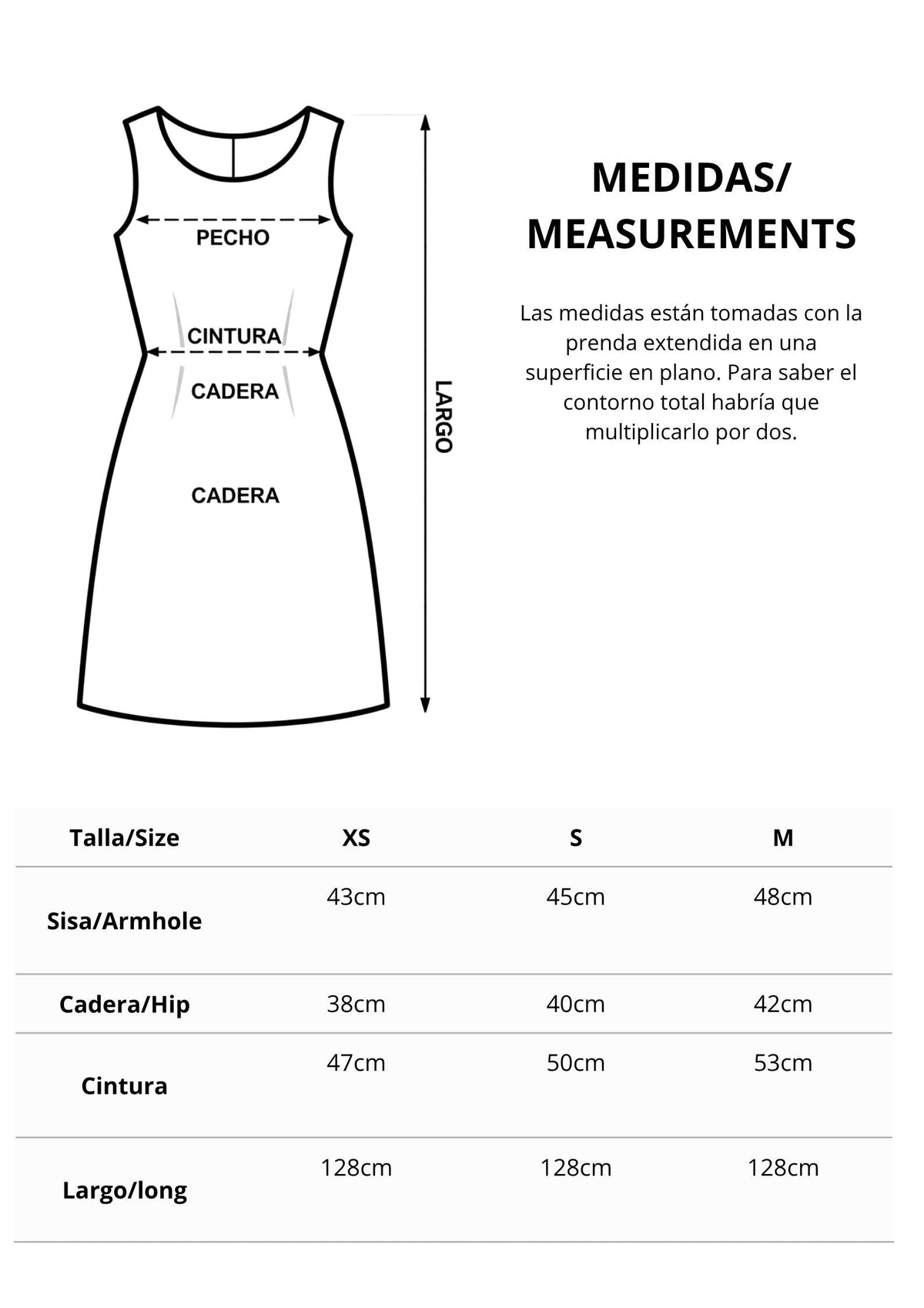 Vestido escote multiposicion gasa  verano